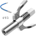 Double Handle High Pressure Release Grease Coupler